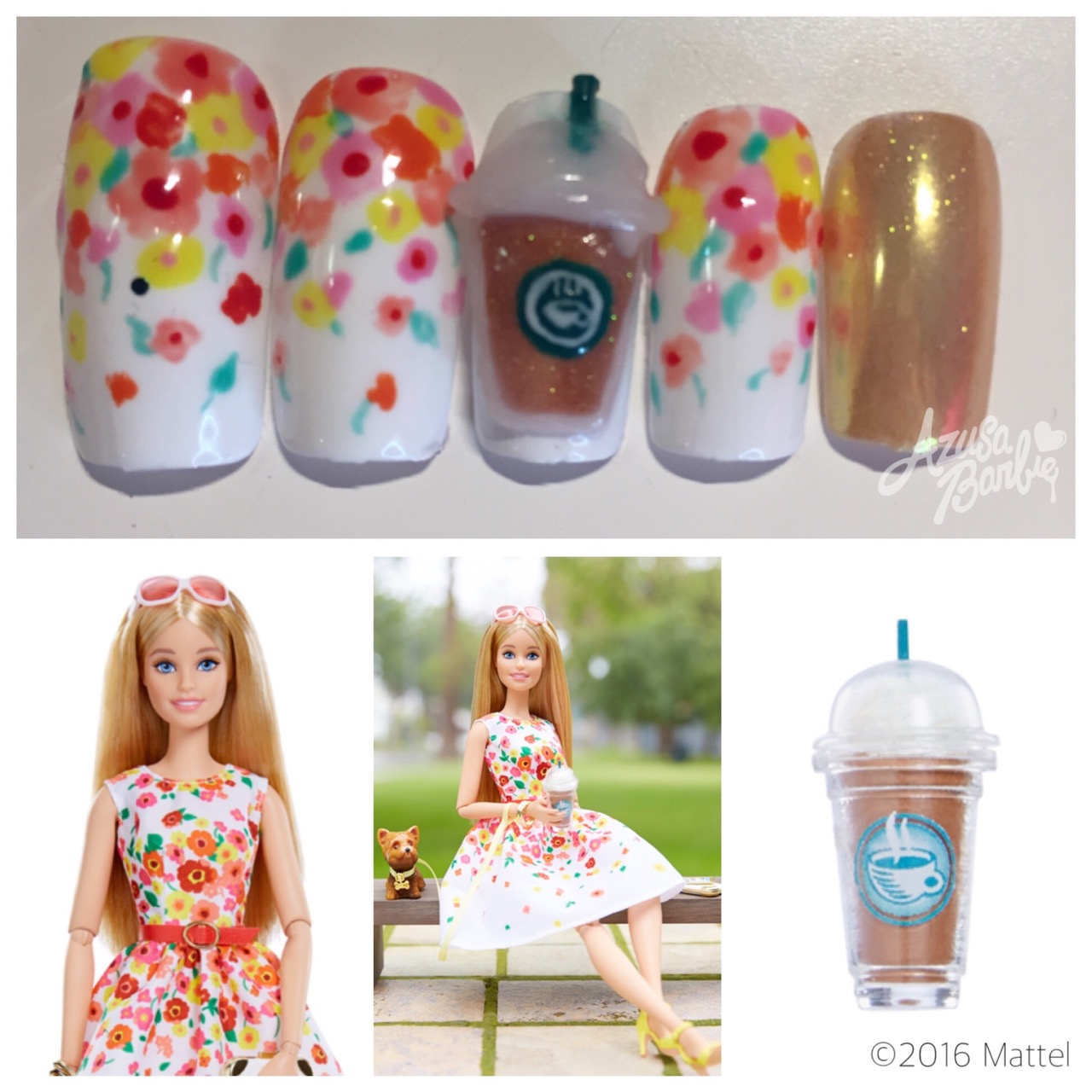 Azusa Barbie » Nails for The Barbie Look™ Barbie® Doll – Park Pretty♡