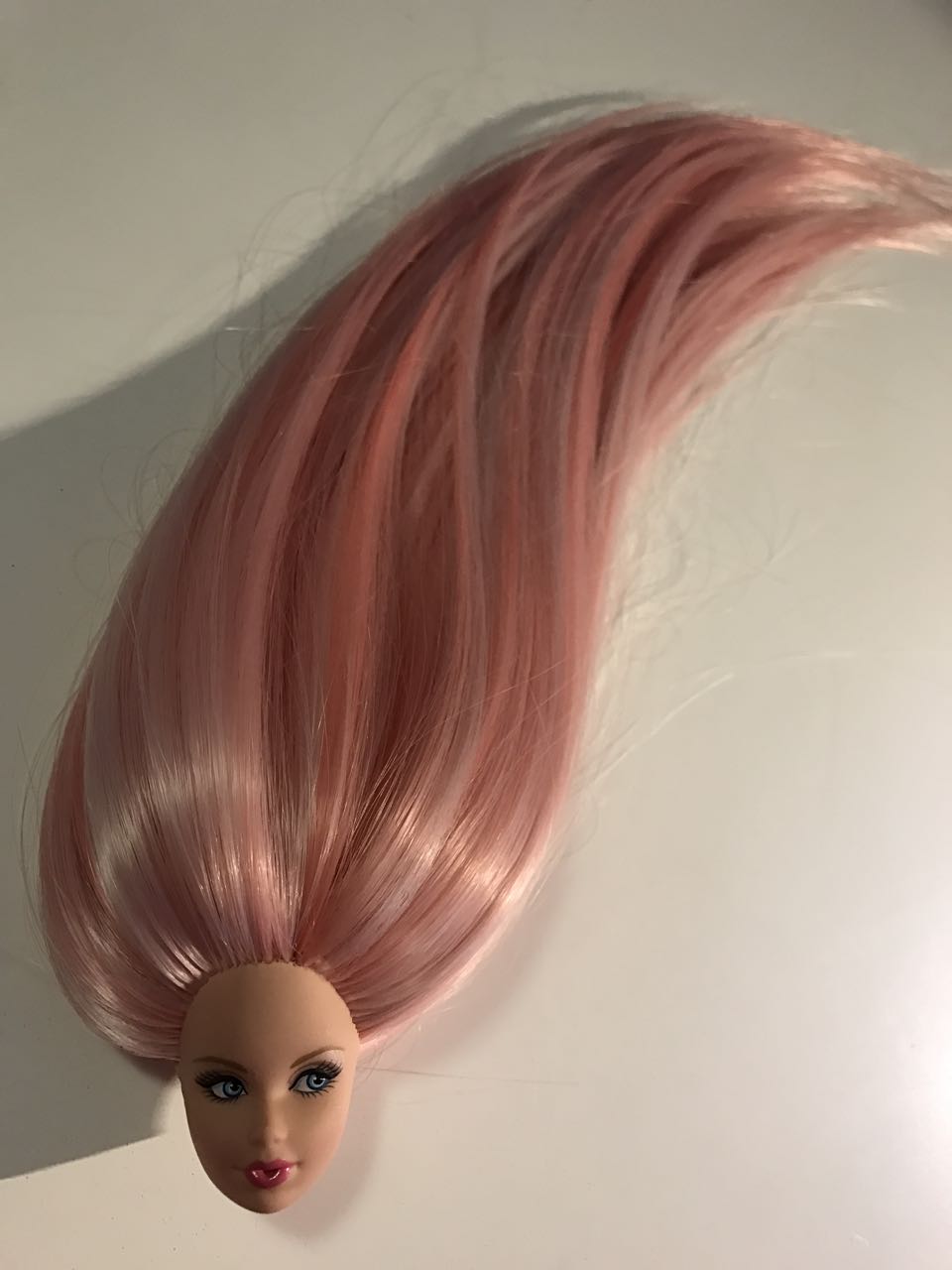 reroot barbie hair